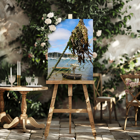 Metal Wall Art Prints. Falmouth. Cornwall. England.