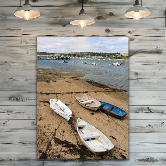 Metal Wall Art Prints. Falmouth. Cornwall. England.
