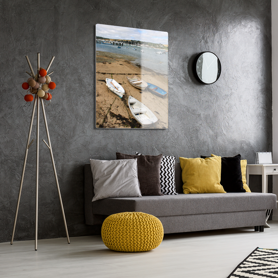 Metal Wall Art Prints. Falmouth. Cornwall. England.