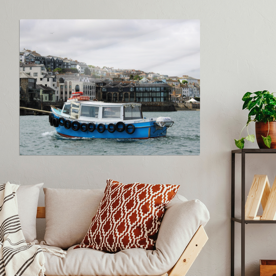 Metal Wall Art Prints. Falmouth. Cornwall. England.