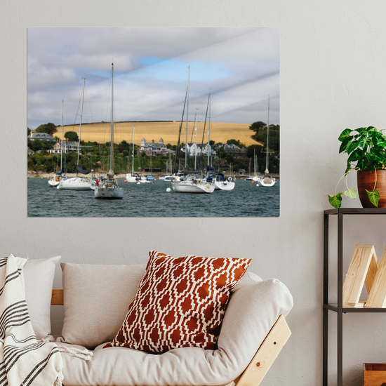 Metal Wall Art Prints. Falmouth. Cornwall. England.