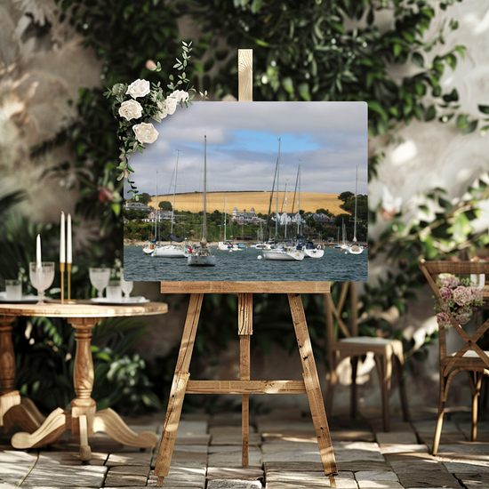 Metal Wall Art Prints. Falmouth. Cornwall. England.