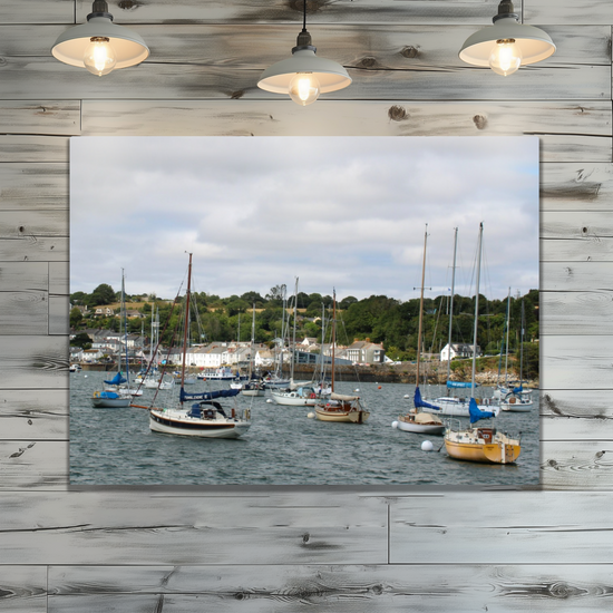 Metal Wall Art Prints. Falmouth. Cornwall. England.