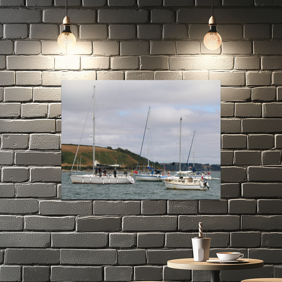 Metal Wall Art Prints. Falmouth. Cornwall. England.