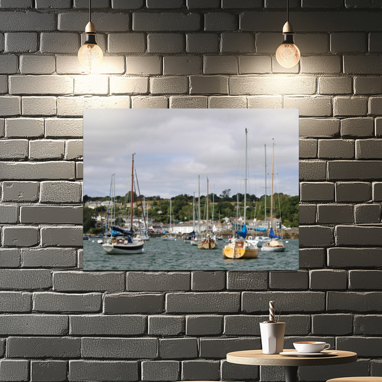 Metal Wall Art Prints. Falmouth. Cornwall. England.