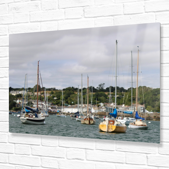 Metal Wall Art Prints. Falmouth. Cornwall. England.