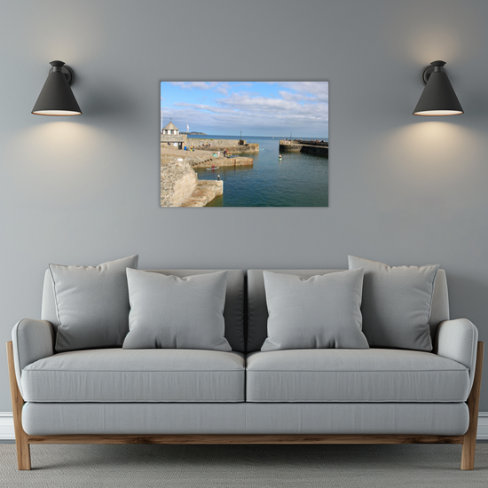 Metal Wall Art Prints. Charlestown. Cornwall. England.