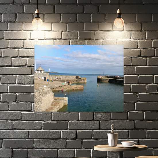 Metal Wall Art Prints. Charlestown. Cornwall. England.