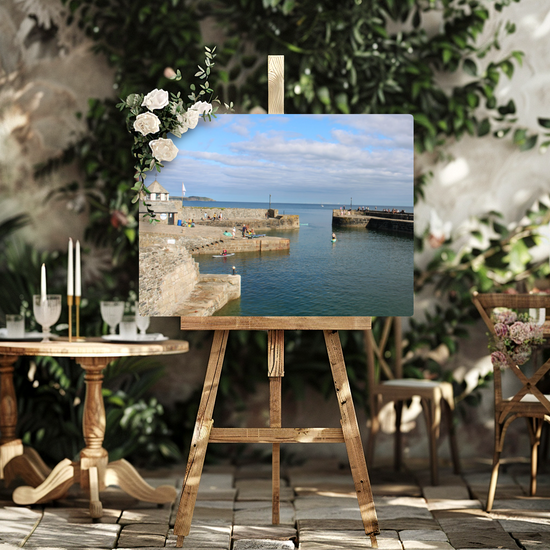 Metal Wall Art Prints. Charlestown. Cornwall. England.