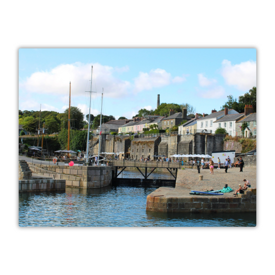Metal Wall Art Prints. Charlestown. Cornwall. England.