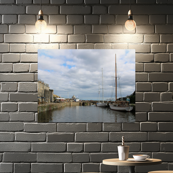Metal Wall Art Prints. Charlestown. Cornwall. England.