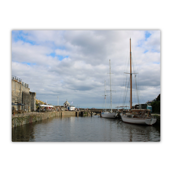 Metal Wall Art Prints. Charlestown. Cornwall. England.
