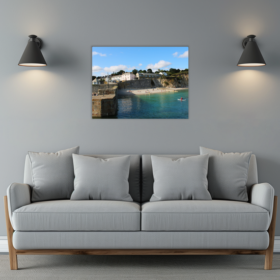 Metal Wall Art Prints. Charlestown. Cornwall. England.