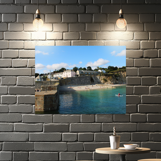Metal Wall Art Prints. Charlestown. Cornwall. England.