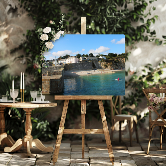 Metal Wall Art Prints. Charlestown. Cornwall. England.