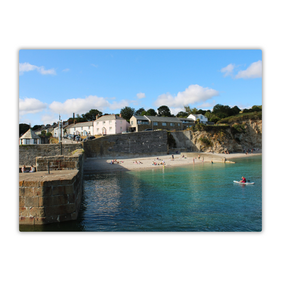 Metal Wall Art Prints. Charlestown. Cornwall. England.