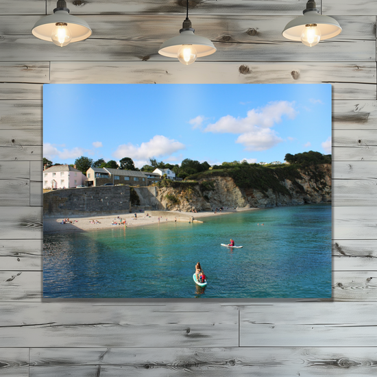 Metal Wall Art Prints. Charlestown. Cornwall. England.