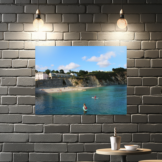 Metal Wall Art Prints. Charlestown. Cornwall. England.