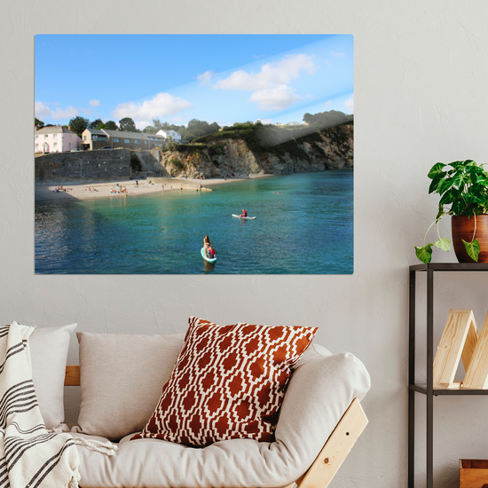 Metal Wall Art Prints. Charlestown. Cornwall. England.