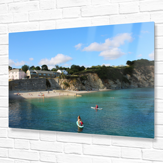 Metal Wall Art Prints. Charlestown. Cornwall. England.