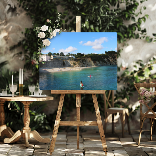 Metal Wall Art Prints. Charlestown. Cornwall. England.