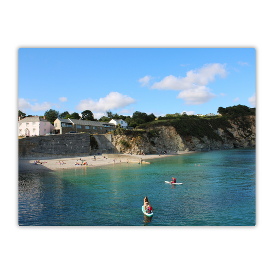 Metal Wall Art Prints. Charlestown. Cornwall. England.