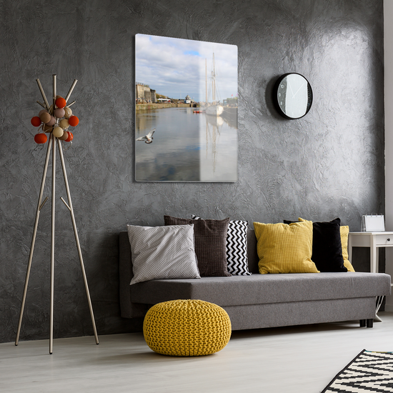 Metal Wall Art Prints: Charlestown. Cornwall. England.