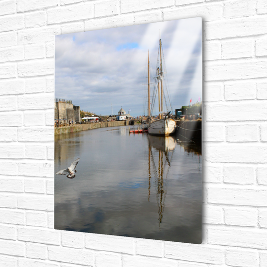 Metal Wall Art Prints: Charlestown. Cornwall. England.