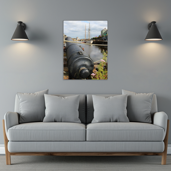 Metal Wall Art Prints: Charlestown. Cornwall. England.