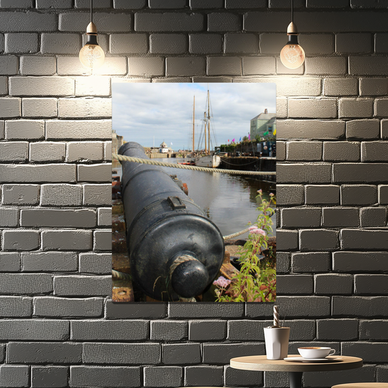 Metal Wall Art Prints: Charlestown. Cornwall. England.