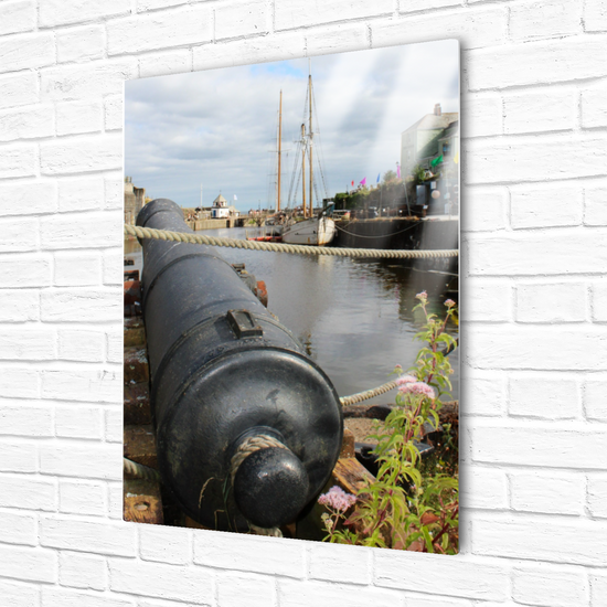 Metal Wall Art Prints: Charlestown. Cornwall. England.