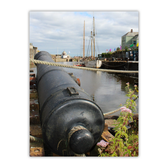 Metal Wall Art Prints: Charlestown. Cornwall. England.