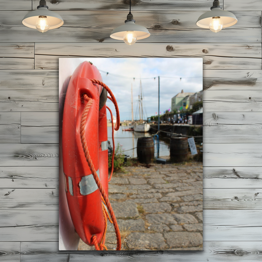 Metal Wall Art Prints. Charlestown. Cornwall. England.