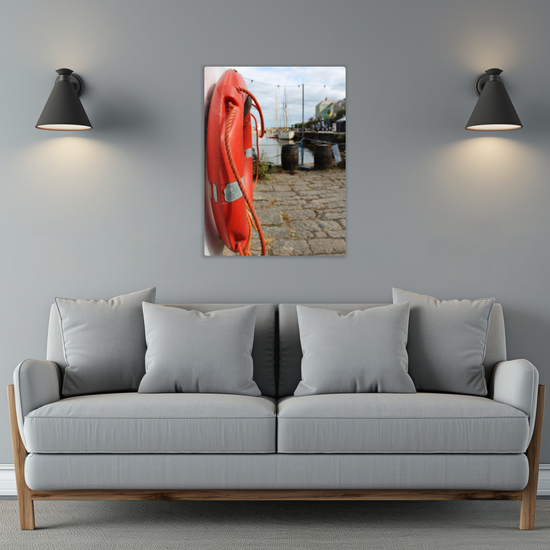 Metal Wall Art Prints. Charlestown. Cornwall. England.
