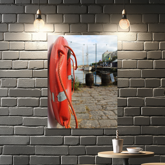 Metal Wall Art Prints. Charlestown. Cornwall. England.