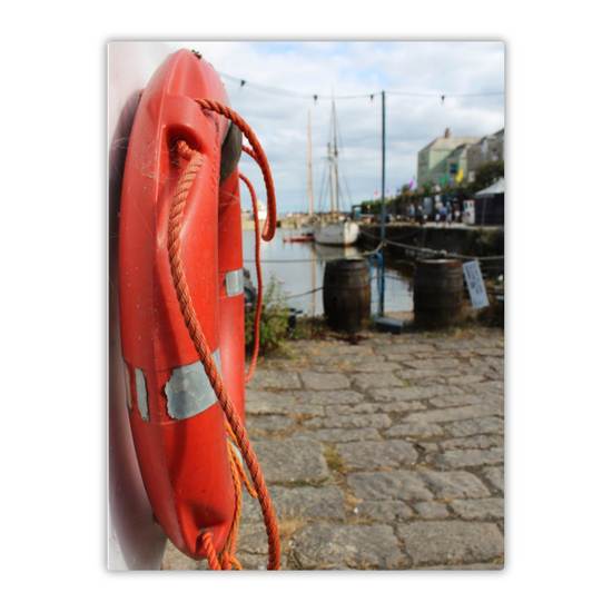 Metal Wall Art Prints. Charlestown. Cornwall. England.
