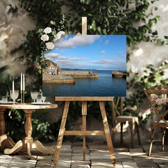 Metal Wall Art Prints. Charlestown. Cornwall. England.