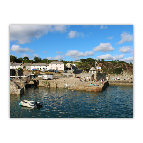 Metal Wall Art Prints. Charlestown. Cornwall. England.