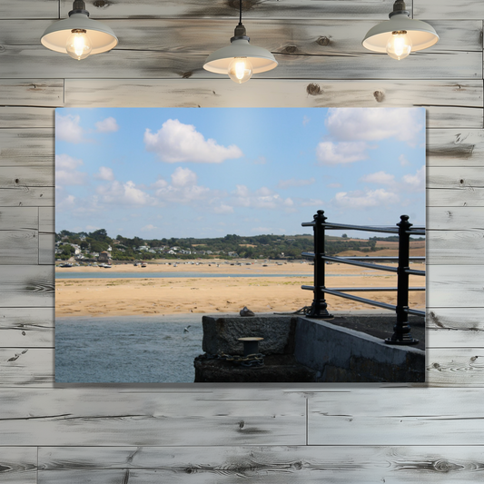 Metal Wall Art Prints. Padstow. Cornwall. England.