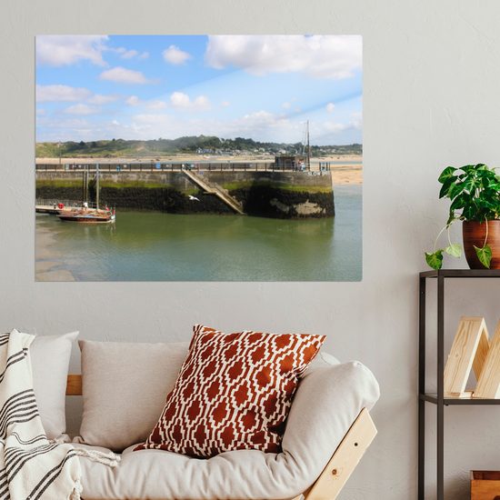 Metal Wall Art Prints. Padstow. Cornwall. England.