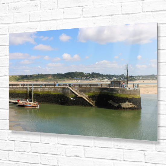 Metal Wall Art Prints. Padstow. Cornwall. England.