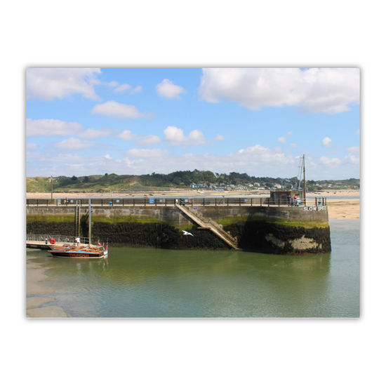 Metal Wall Art Prints. Padstow. Cornwall. England.