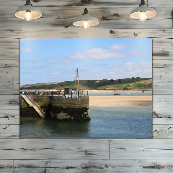 Metal Wall Art Prints. Padstow. Cornwall. England.