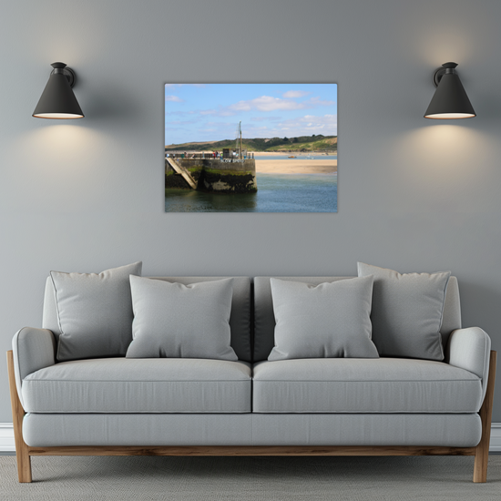 Metal Wall Art Prints. Padstow. Cornwall. England.