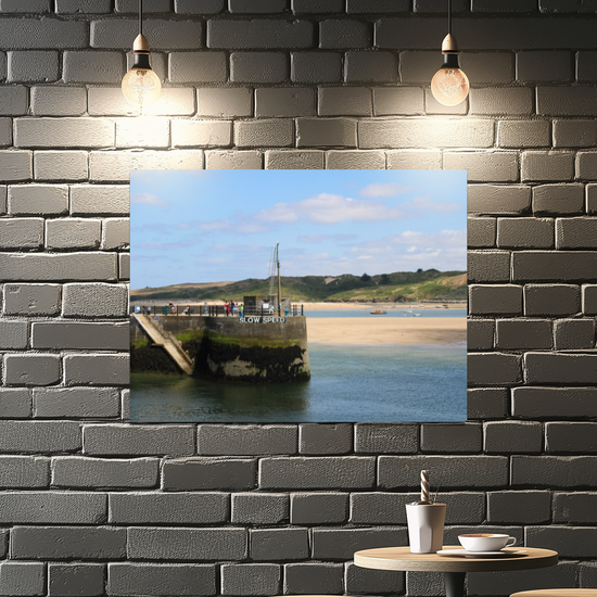 Metal Wall Art Prints. Padstow. Cornwall. England.