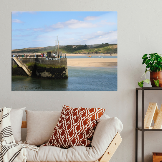 Metal Wall Art Prints. Padstow. Cornwall. England.