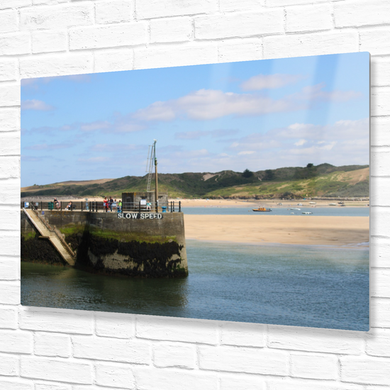 Metal Wall Art Prints. Padstow. Cornwall. England.