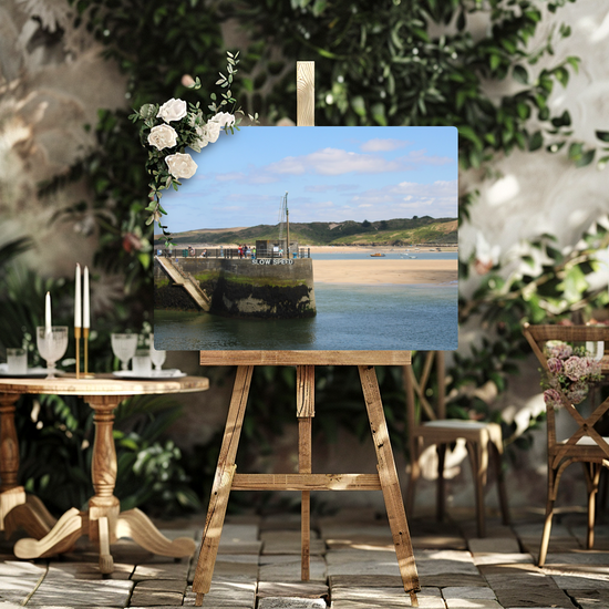 Metal Wall Art Prints. Padstow. Cornwall. England.