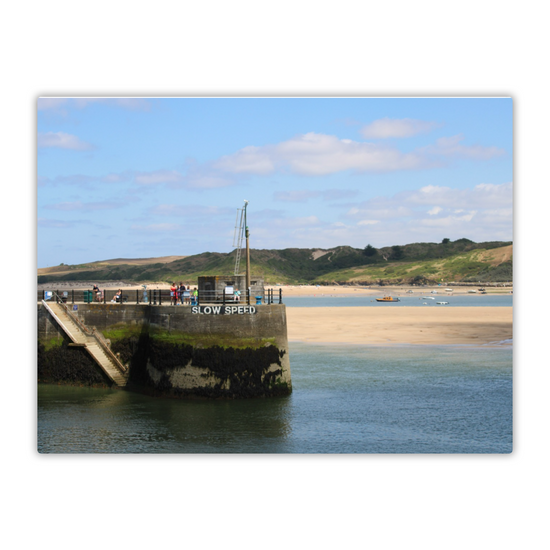 Metal Wall Art Prints. Padstow. Cornwall. England.