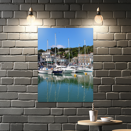 Metal Wall Art Prints. Padstow. Cornwall. England.